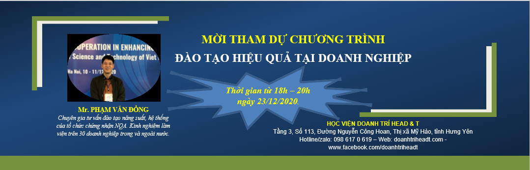 Đào tạo hiệu quả tại Doanh Nghiệp